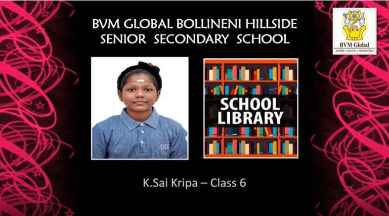 Podcast - School Library- Sai Kripa - Class 6